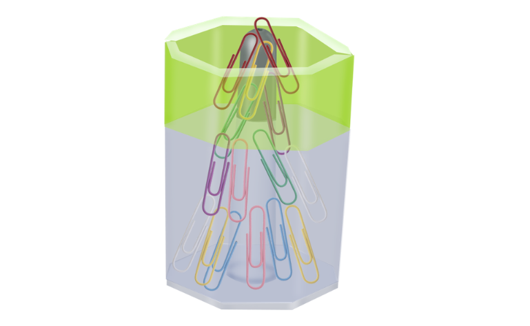 Magnetic Pin & Clip Dispenser (1pcs), Tidy Workspace, Compact Design - Soni OfficeMate - MAG_PIN_DIS_1PC