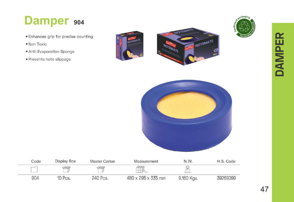 Damper Sponge Pads | Quick Moistening - Soni OfficeMate - DAMPER_2PCS